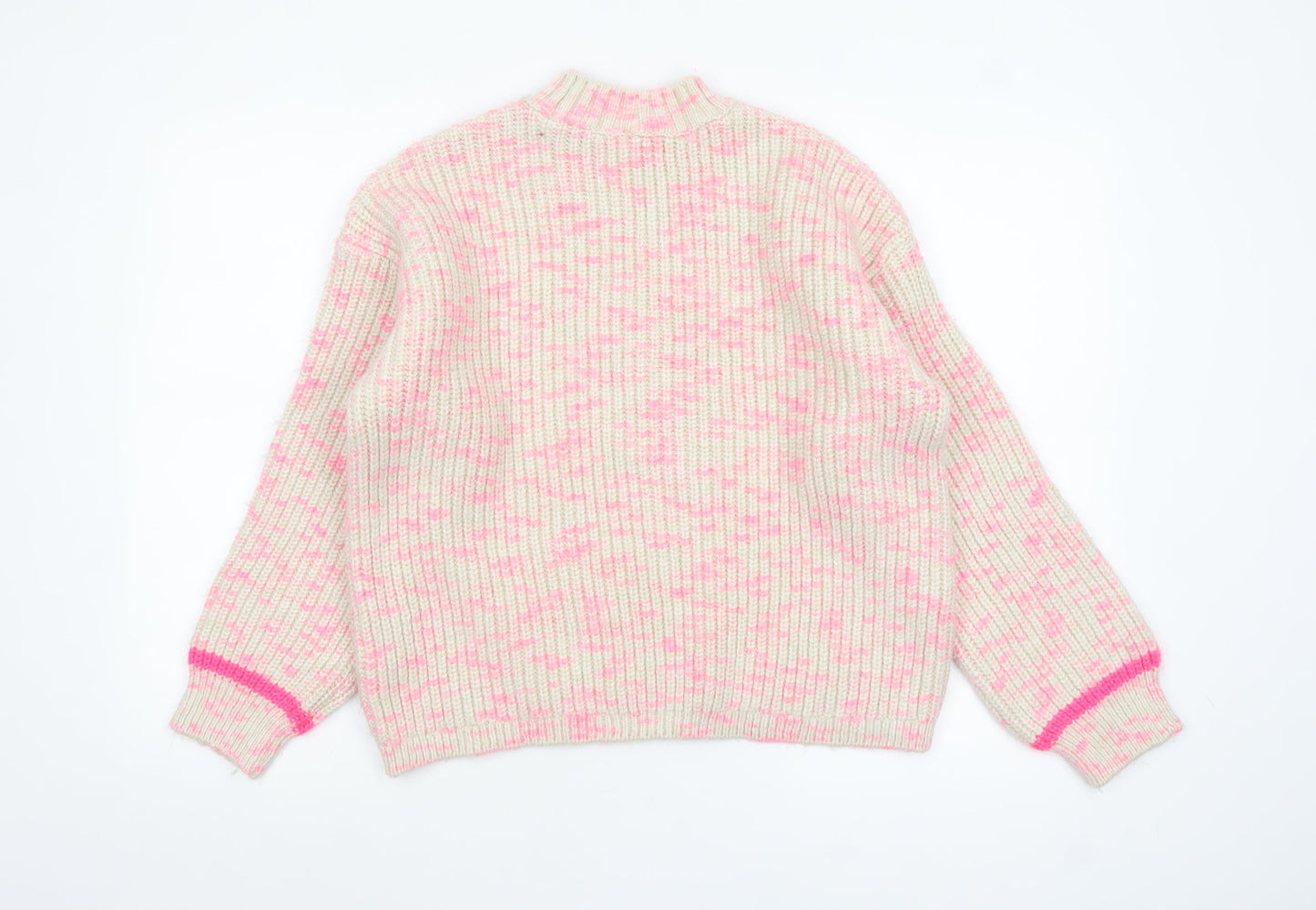 Womens UK Size 16 M&Co Multicoloured Pullover Jumper