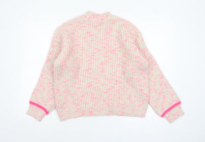 Womens UK Size 16 M&Co Multicoloured Pullover Jumper