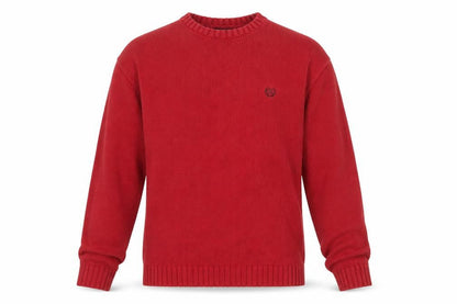 Mens UK Size S Chaps Red Pullover Jumper