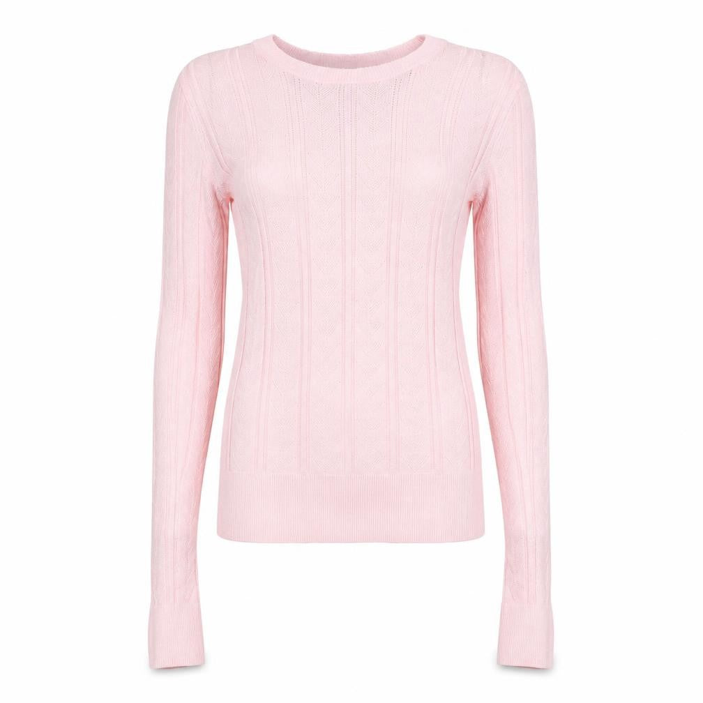 Womens UK Size 10 Miss Selfridge Pink Pullover Jumper