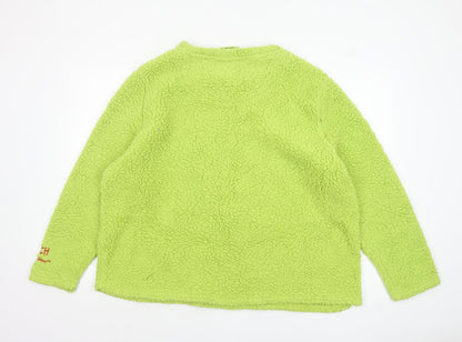 The Grinch Womens Green Fleece Pyjama Top 2XL Plus Size Winter