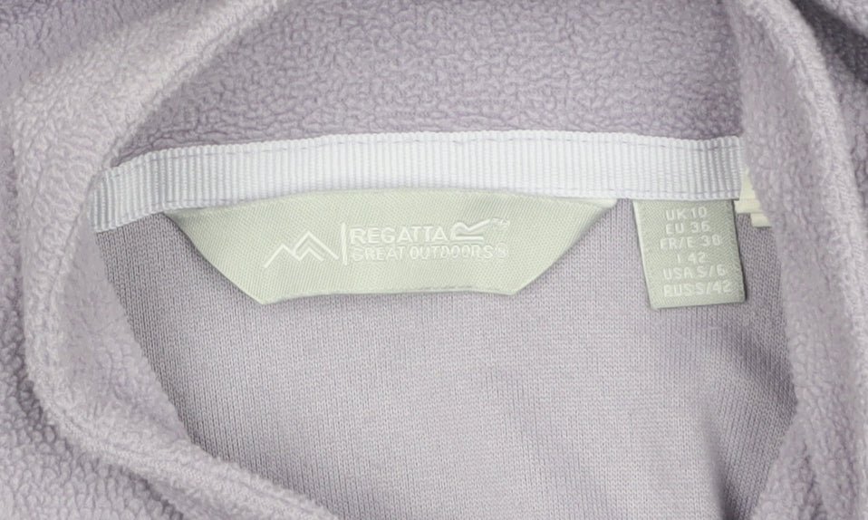 Womens UK Size 10 Regatta Great Outdoors Purple Pullover Sweatshirt