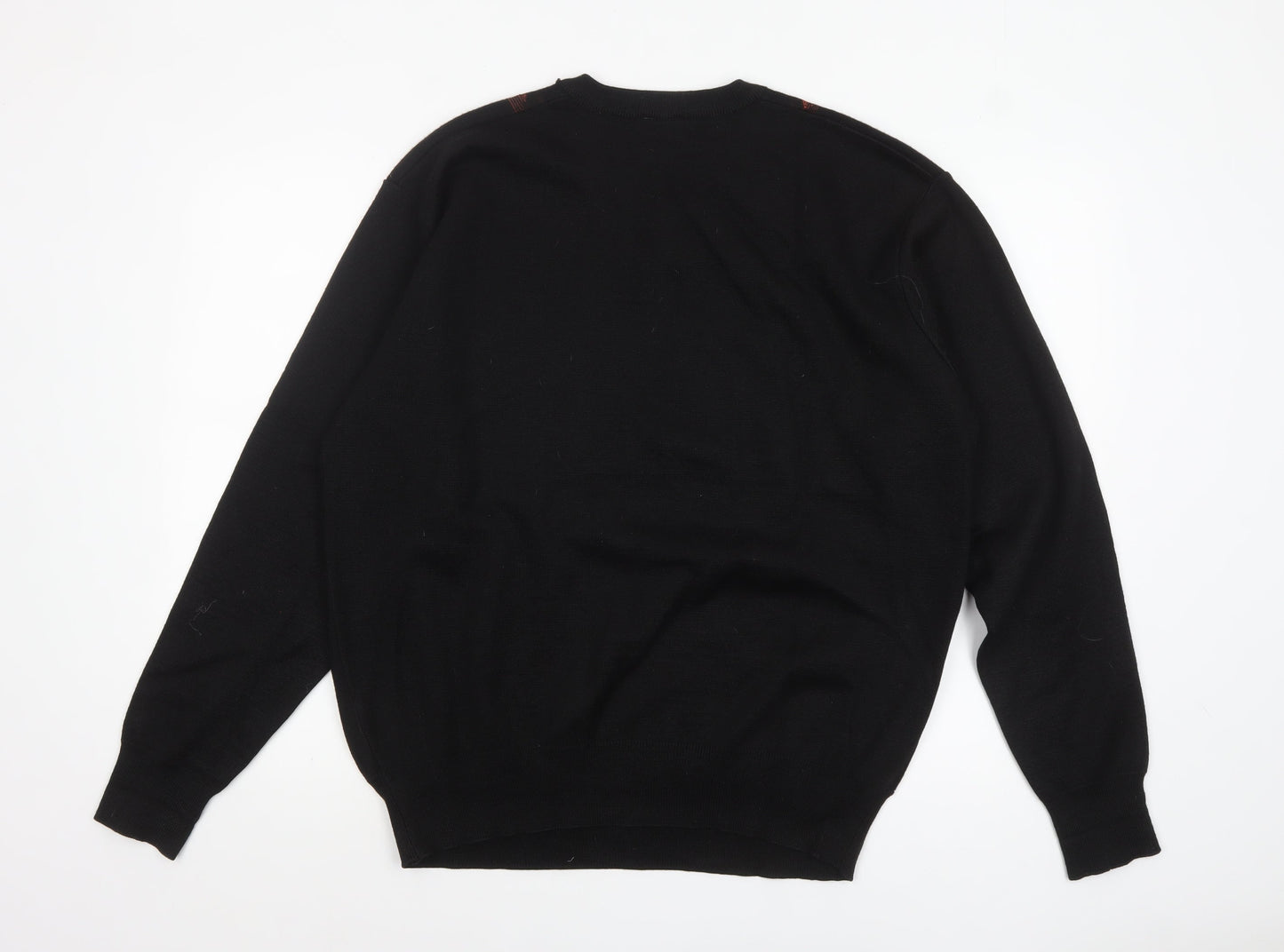 Mens UK Size XL Gabicci Black Pullover Jumper