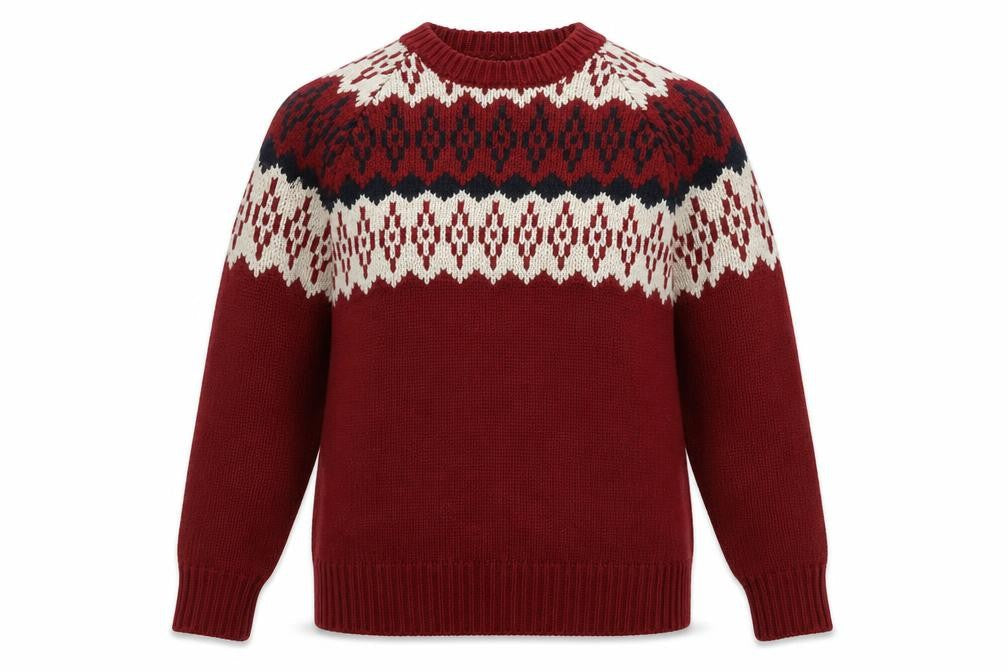Mens UK Size S Burton Red Pullover Jumper
