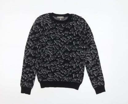 Womens UK Size S Oasis Black Pullover Jumper