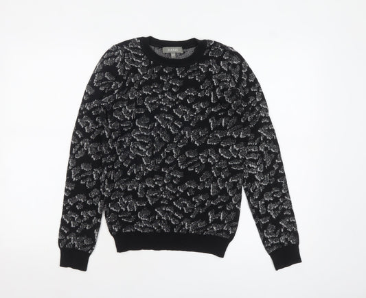 Womens UK Size S Oasis Black Pullover Jumper