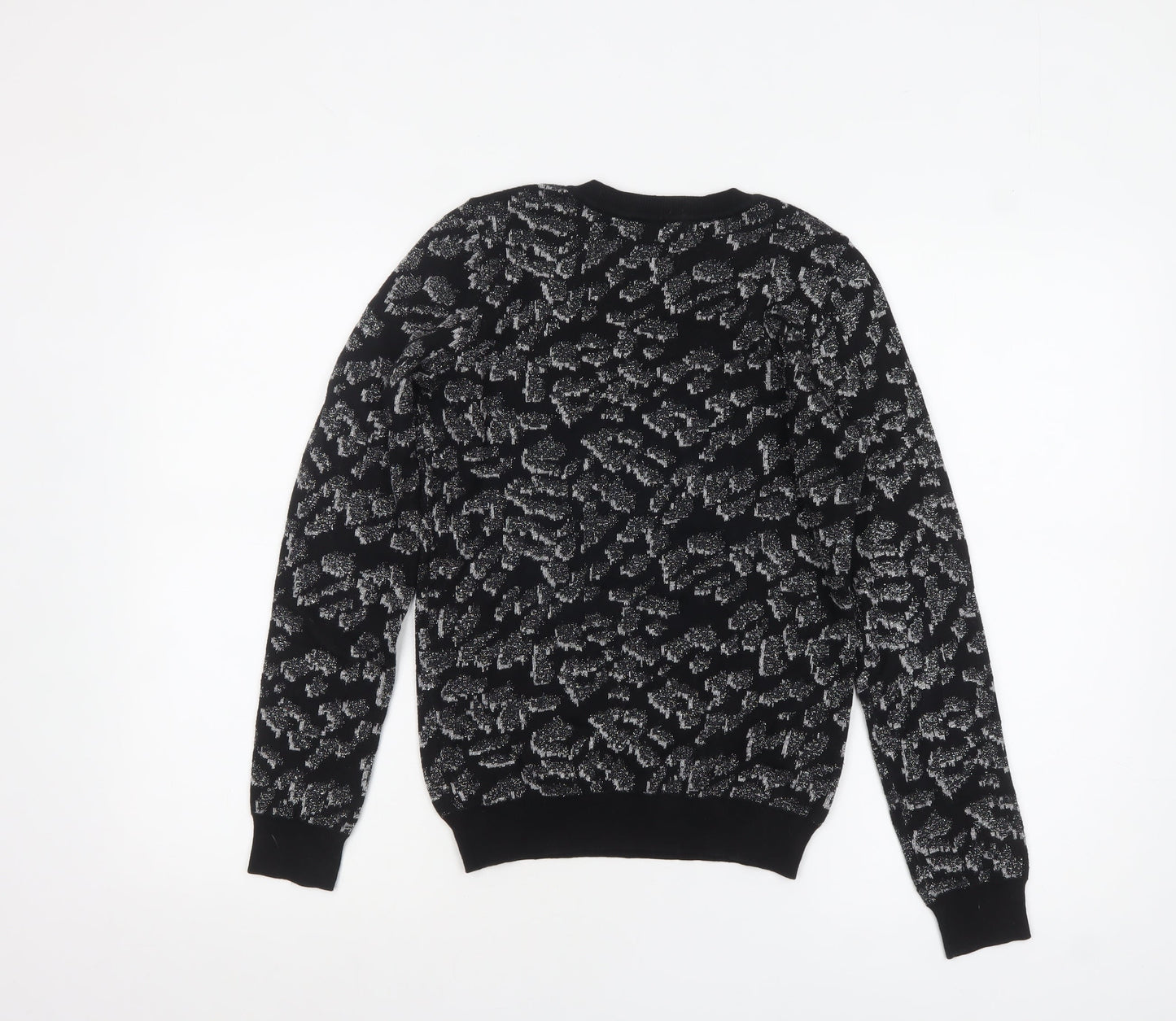 Womens UK Size S Oasis Black Pullover Jumper