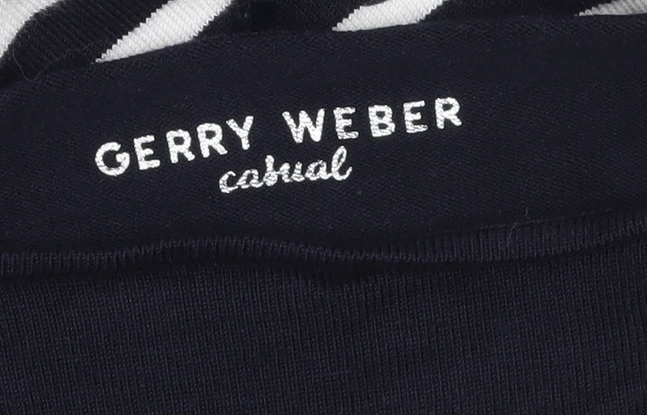 Womens UK Size 10 Gerry Weber Blue Pullover Jumper