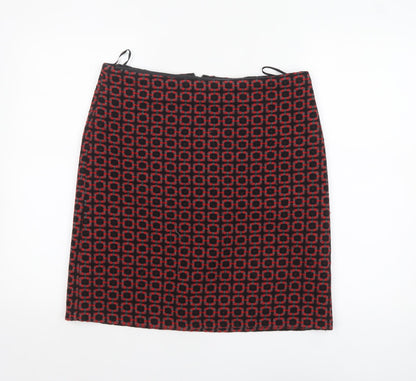 Marks and Spencer Women’s Multicoloured Size 12 Tweed Pencil Skirt