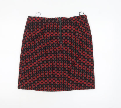 Marks and Spencer Women’s Multicoloured Size 12 Tweed Pencil Skirt