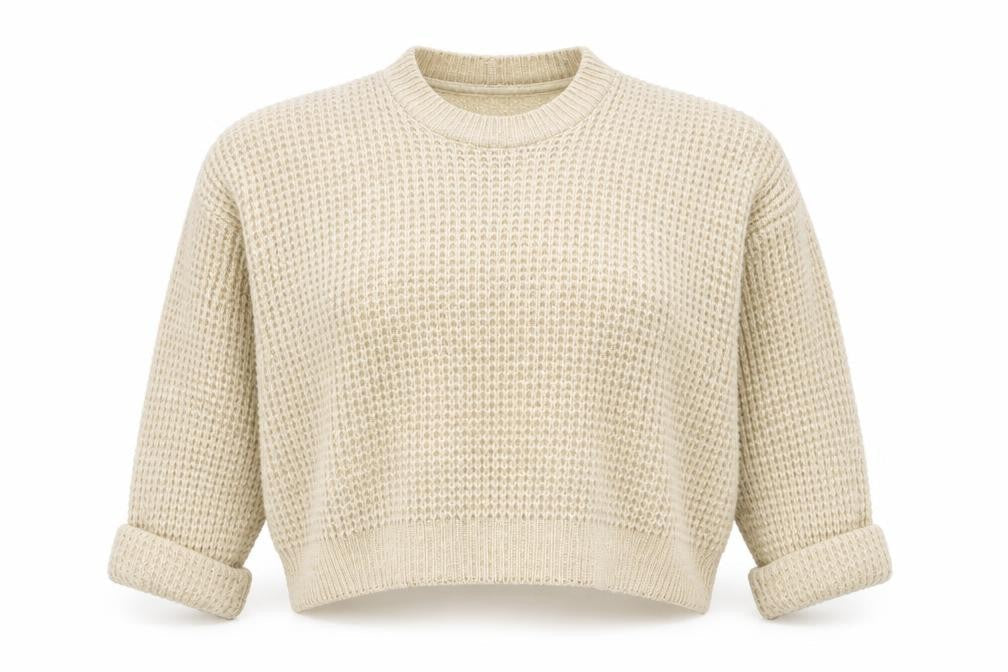 Womens UK Size M NEXT Beige Pullover Jumper