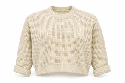 Womens UK Size M NEXT Beige Pullover Jumper