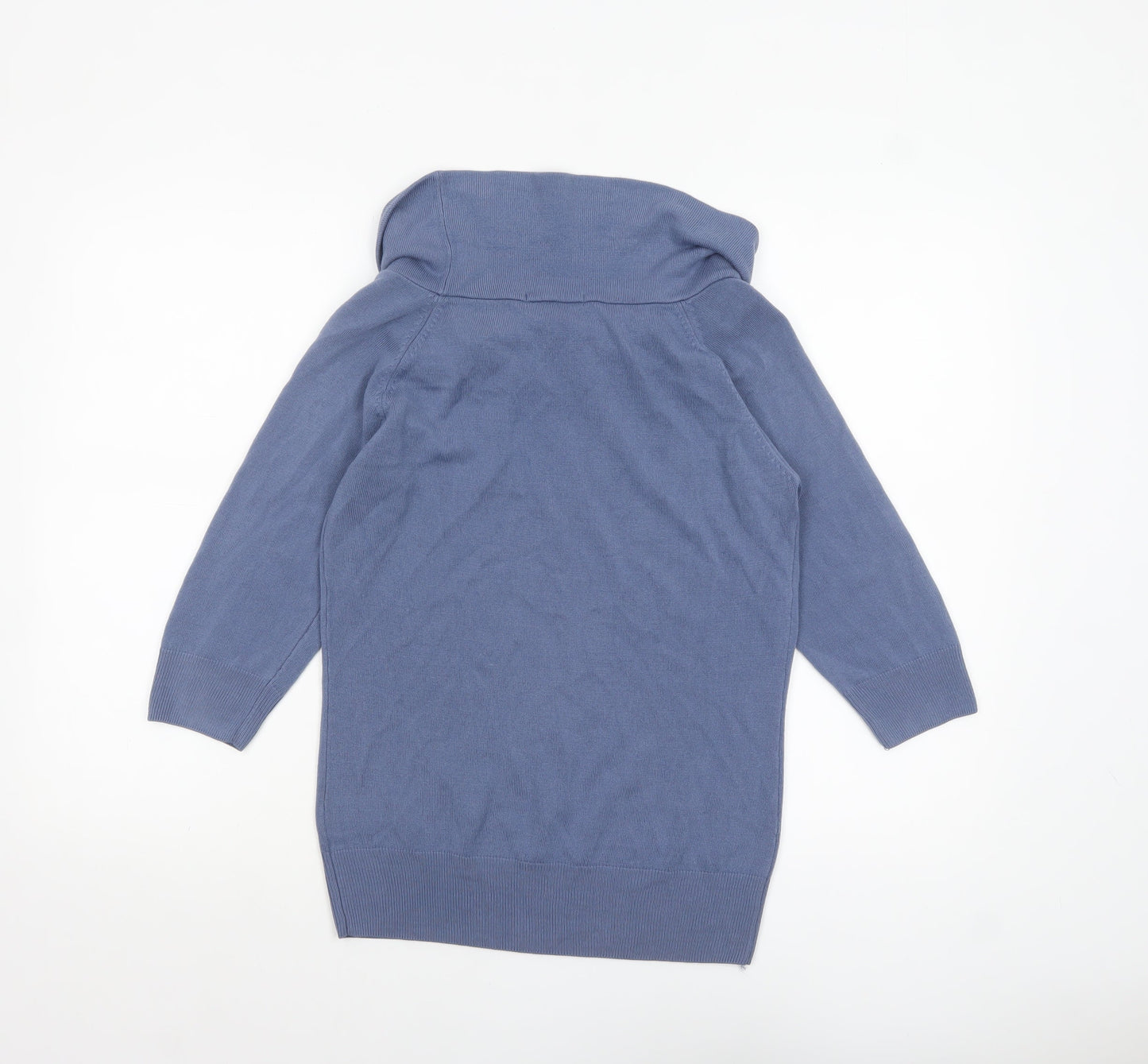 Womens UK Size 14 Marks and Spencer Blue Pullover Jumper