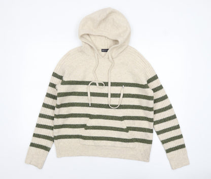 Womens UK Size S Marks and Spencer Beige Pullover Jumper