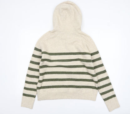 Womens UK Size S Marks and Spencer Beige Pullover Jumper