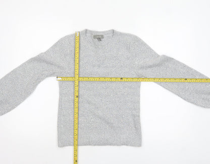 Womens UK Size XS Oasis Grey Pullover Jumper