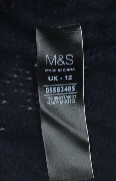Womens UK Size 12 Marks and Spencer Multicoloured Pullover Jumper