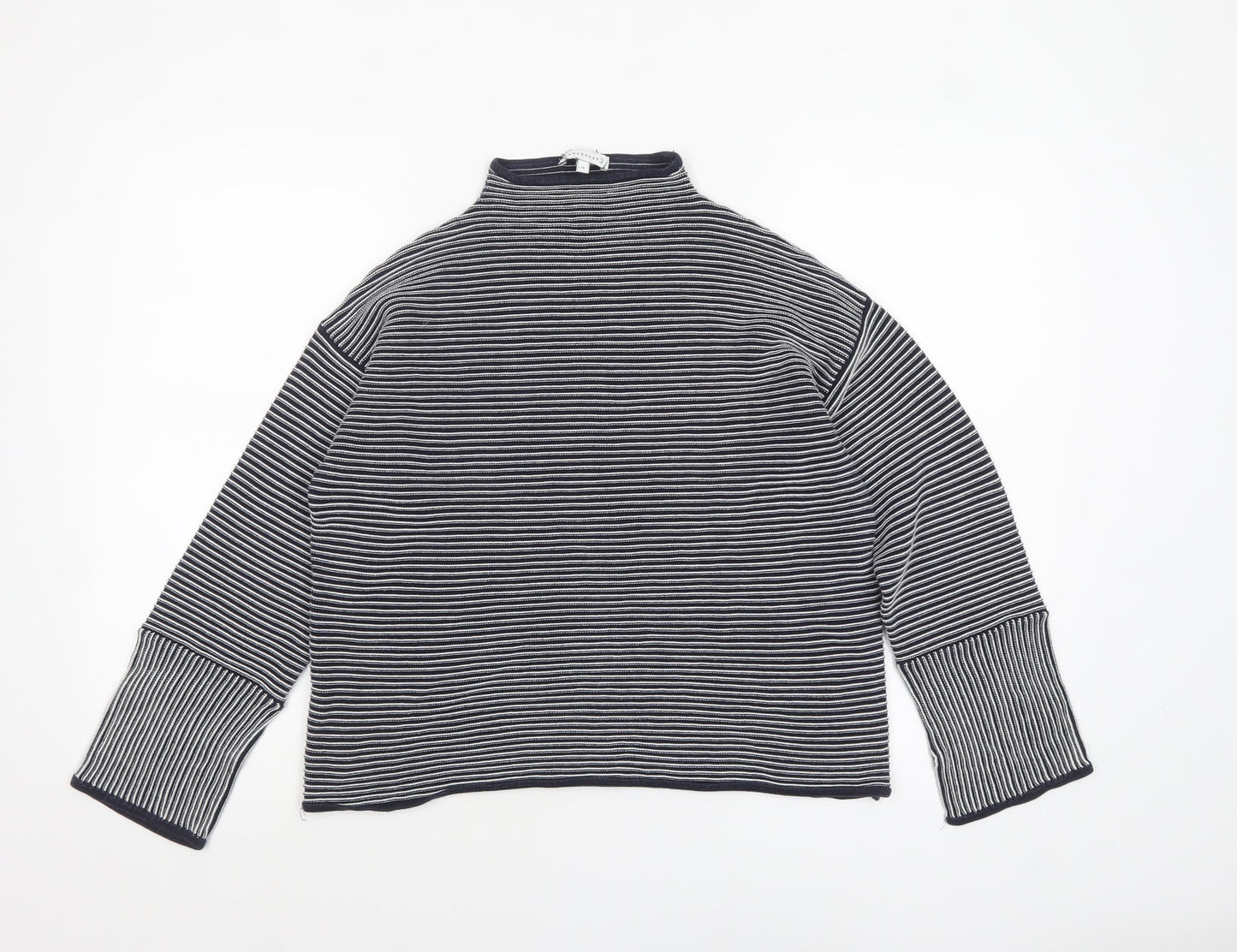 Womens UK Size 12 Warehouse Blue Pullover Jumper