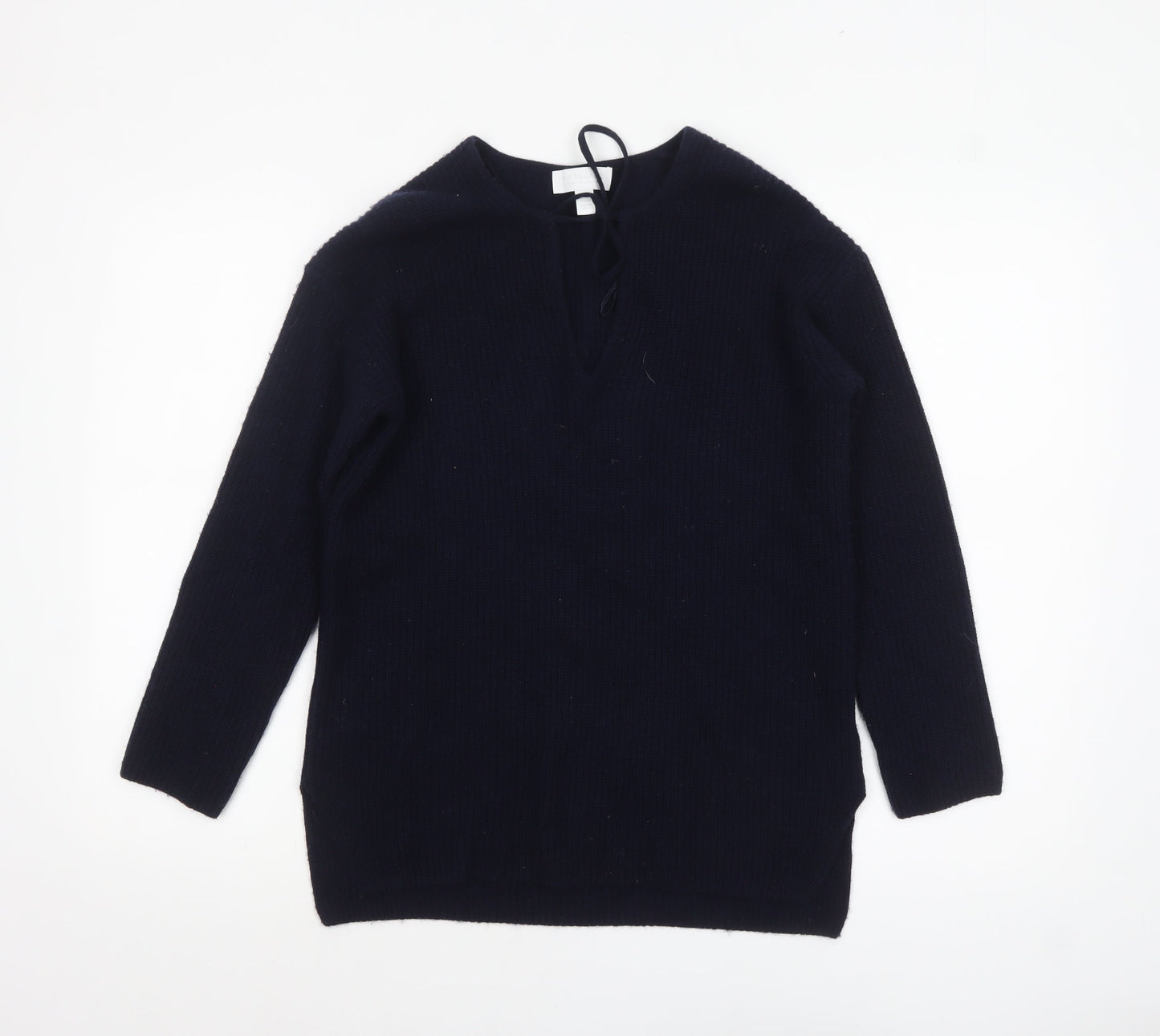 Womens UK Size XS The White Company Black Pullover Jumper
