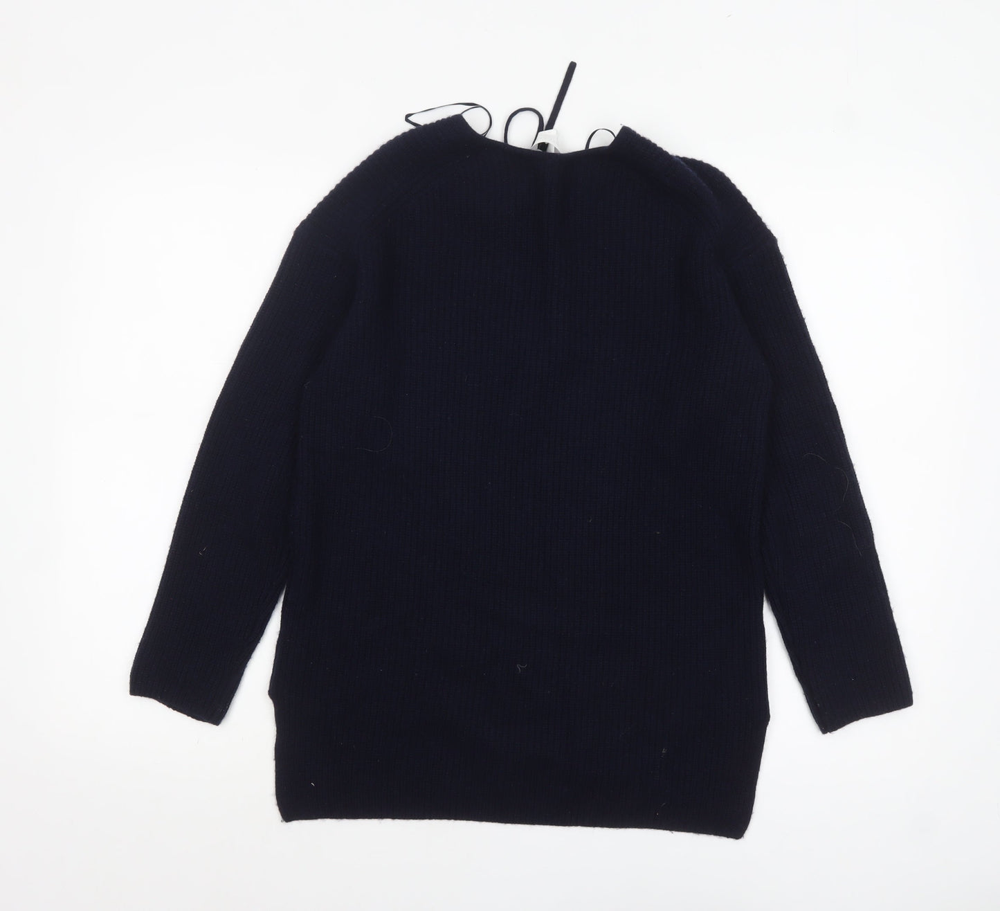 Womens UK Size XS The White Company Black Pullover Jumper