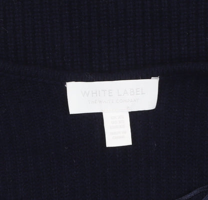 Womens UK Size XS The White Company Black Pullover Jumper