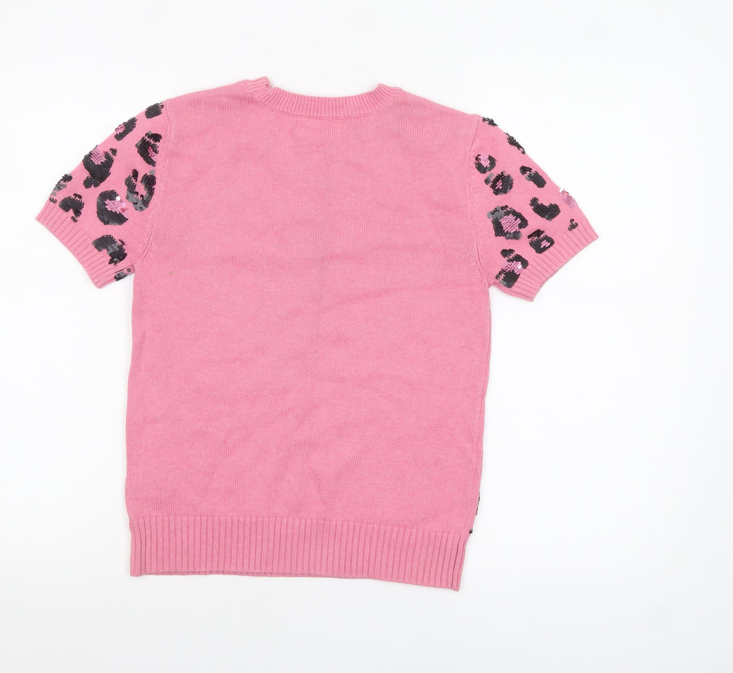 Womens UK Size 10 Marks and Spencer Pink Pullover Jumper