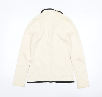 Womens UK Size 10 Jobis Ivory Cardigan Jumper