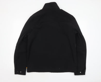Mens UK Size L Farah Black Soft Shell