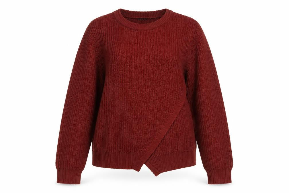 Womens UK Size L Brave Soul Red Pullover Jumper