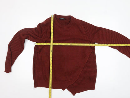Womens UK Size L Brave Soul Red Pullover Jumper