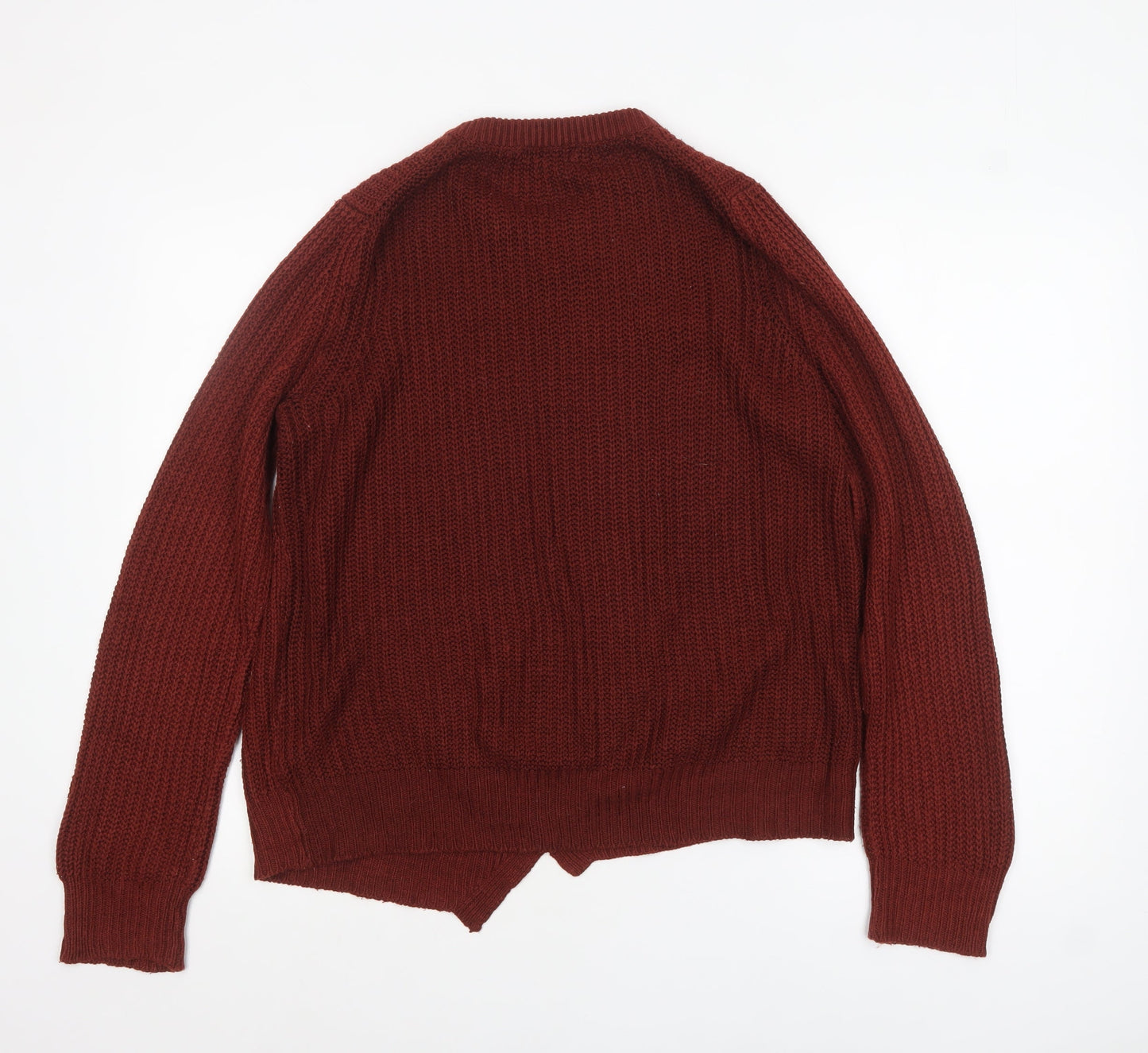 Womens UK Size L Brave Soul Red Pullover Jumper