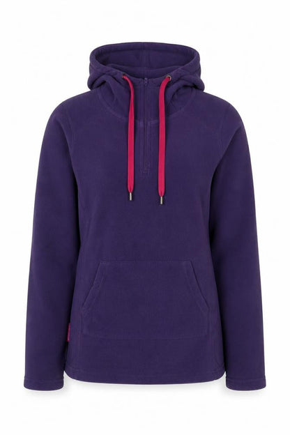 Womens UK Size 10 Mountain Warehouse Purple Pullover Hoodie