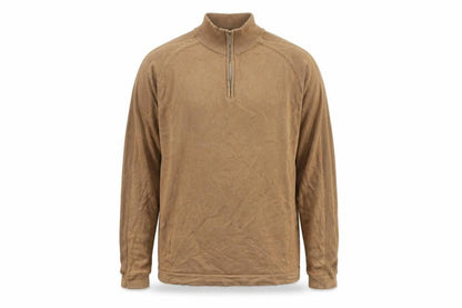 Mens UK Size XL River Island Beige 1/4 Zip Jumper