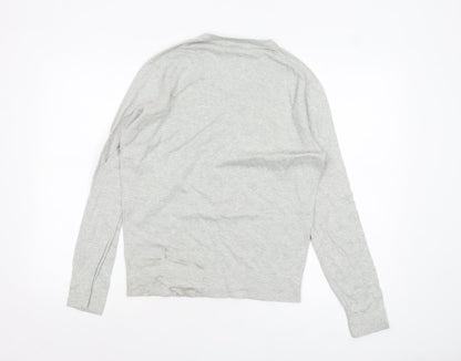 Mens UK Size S Calvin Klein Grey Pullover Jumper