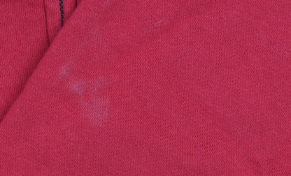 Mens UK Size XL Gap Red Full Zip Hoodie