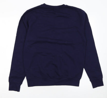 Womens UK Size S Tour de France Blue Pullover Sweatshirt