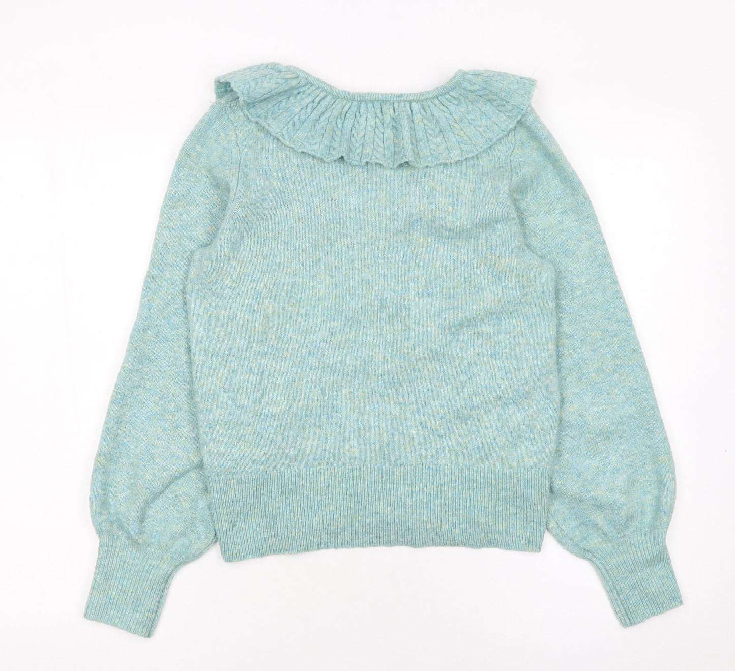 Womens UK Size S AND/OR Blue Cardigan Jumper