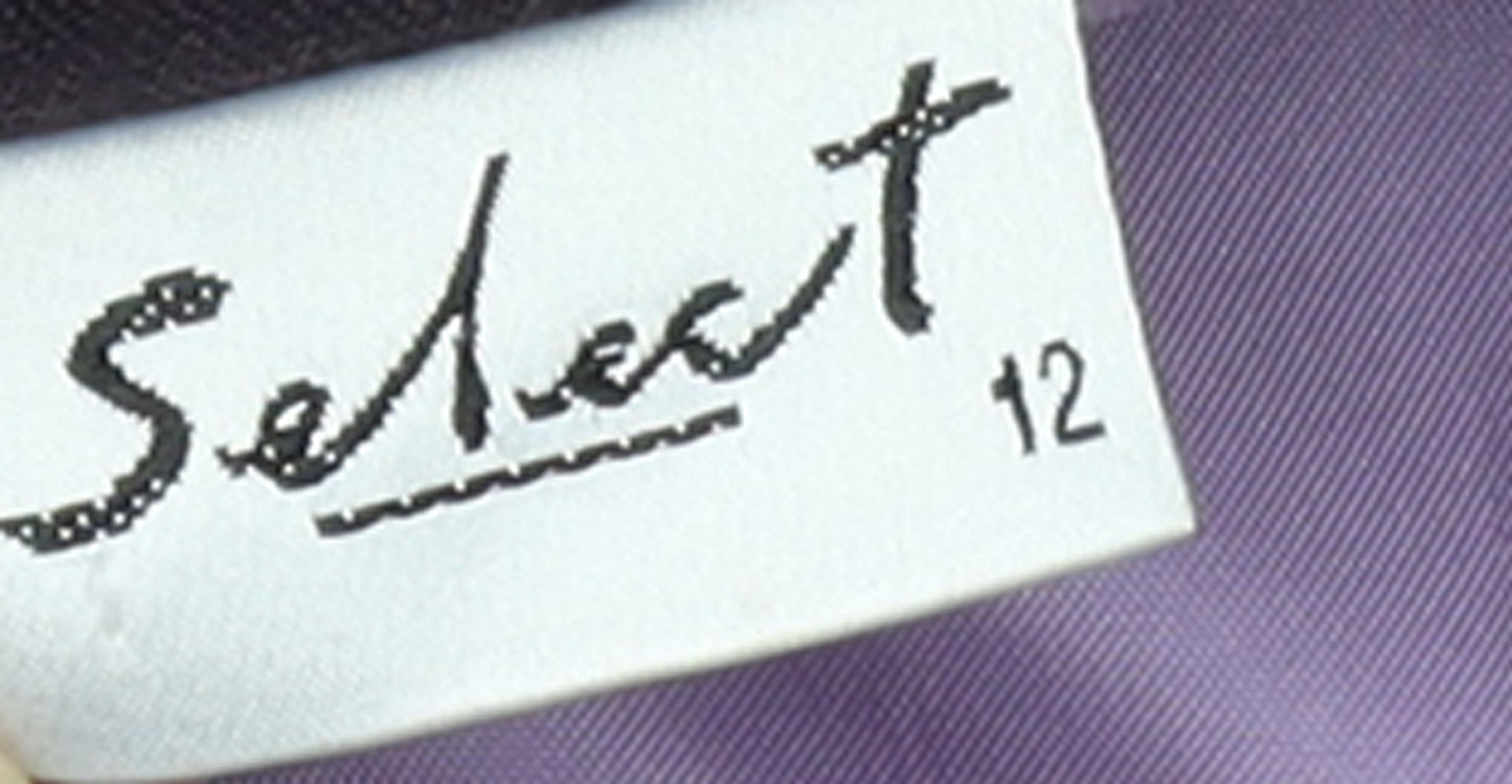 Womens UK Size 12 Select Regular Purple Suit Jacket