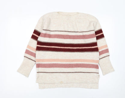 Womens UK Size XS Oasis Multicoloured Pullover Jumper
