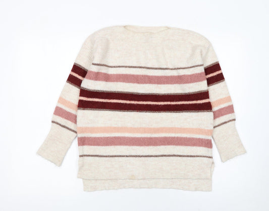 Womens UK Size XS Oasis Multicoloured Pullover Jumper