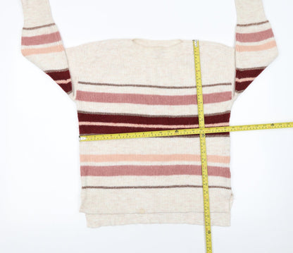 Womens UK Size XS Oasis Multicoloured Pullover Jumper