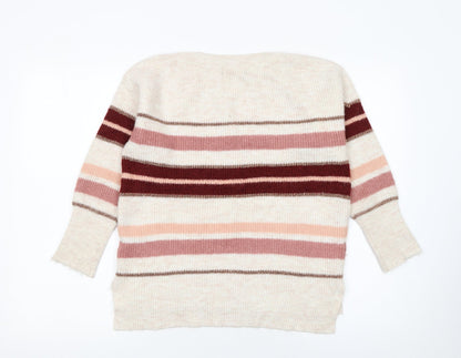 Womens UK Size XS Oasis Multicoloured Pullover Jumper