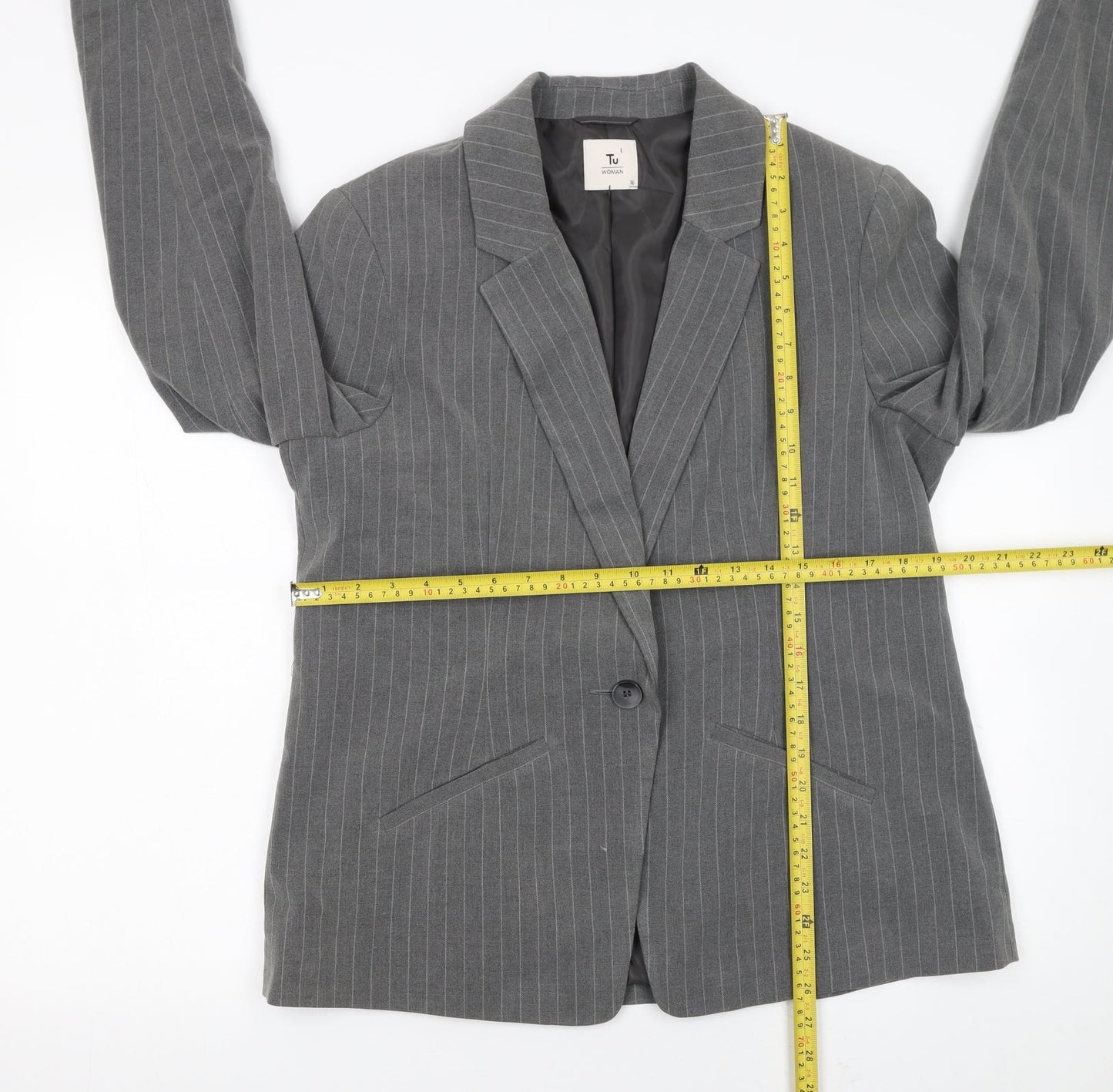 Womens UK Size 16 TU Regular Grey Blazer