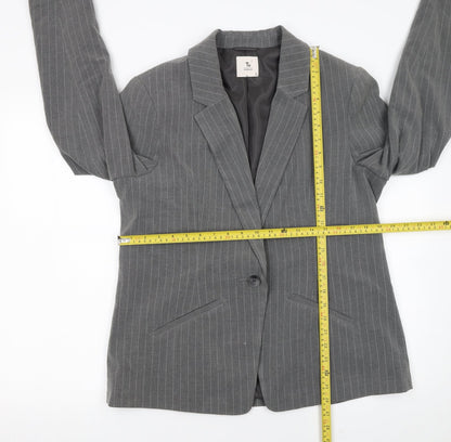 Womens UK Size 16 TU Regular Grey Blazer