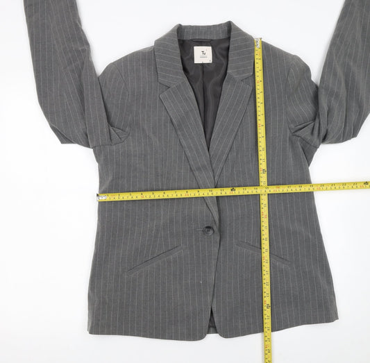 Womens UK Size 16 TU Regular Grey Blazer