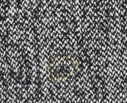 H&M Women's Grey Wool Blend Tweed Long Overcoat XS