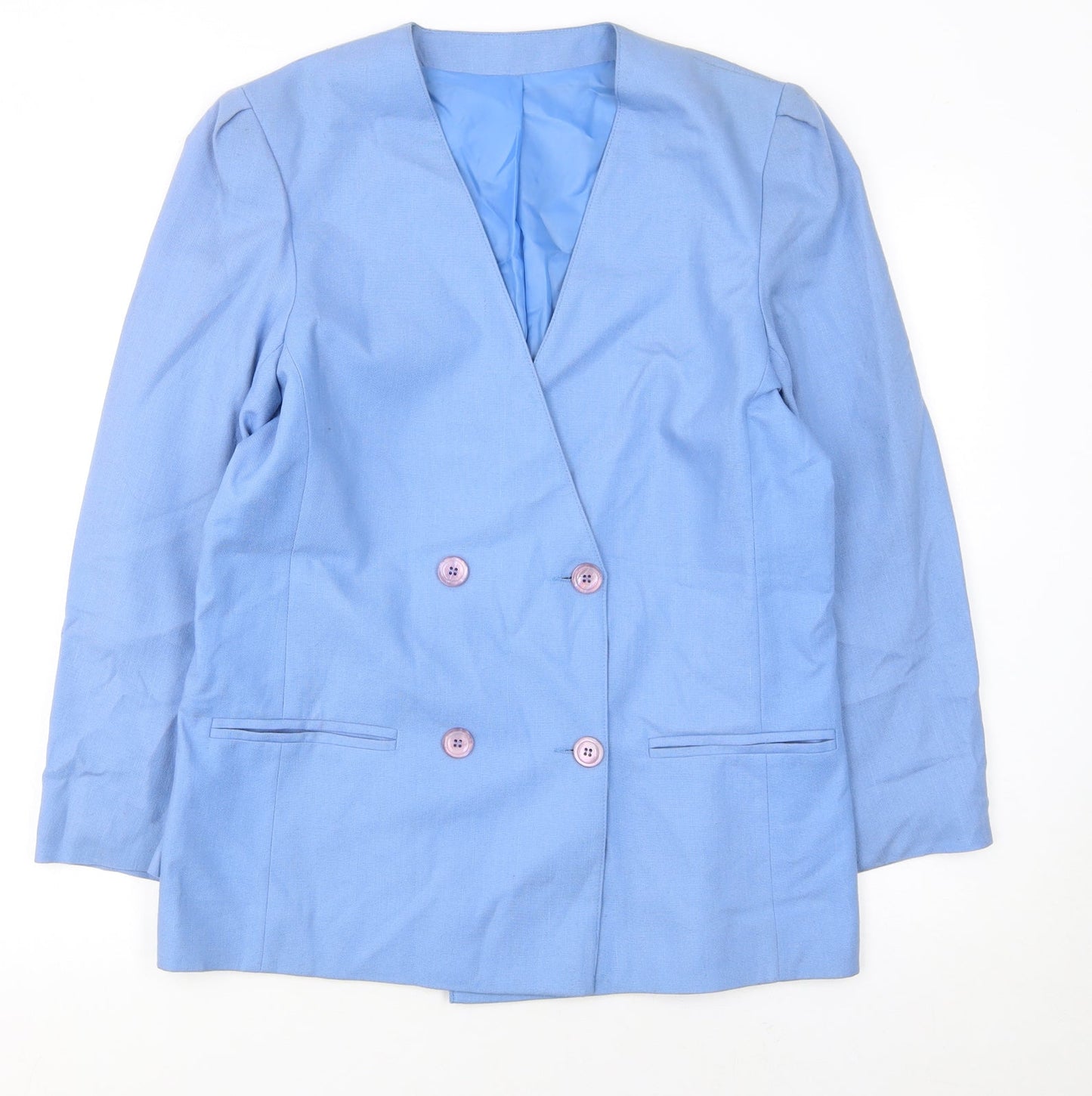 Womens UK Size 12 Principles Regular Blue Blazer