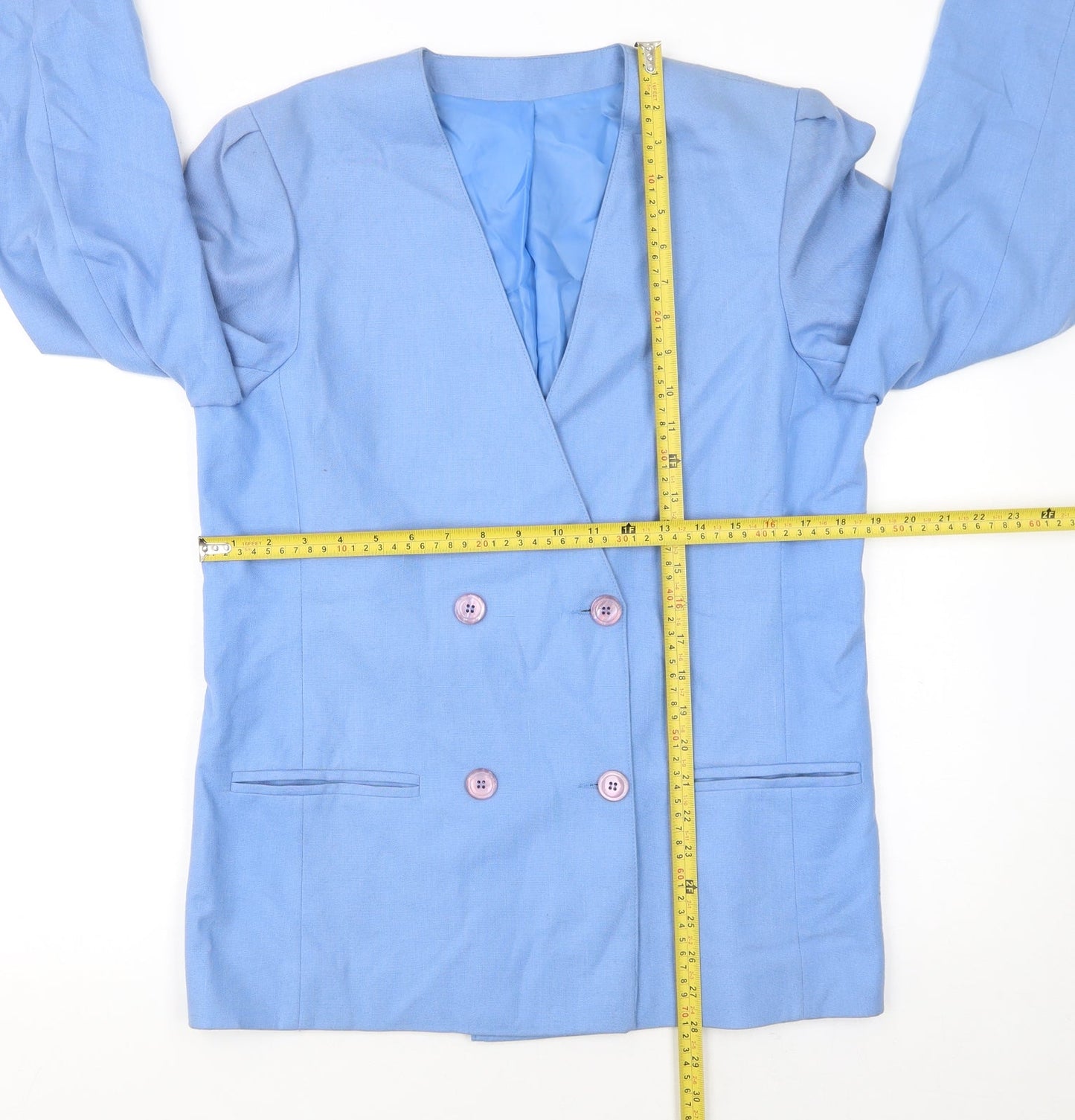 Womens UK Size 12 Principles Regular Blue Blazer