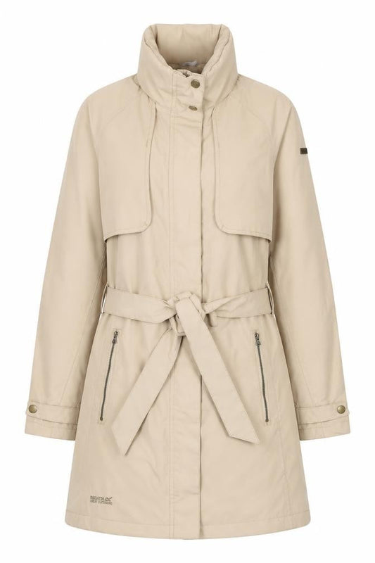 Womens UK Size 10 Regatta Beige Trench Coat