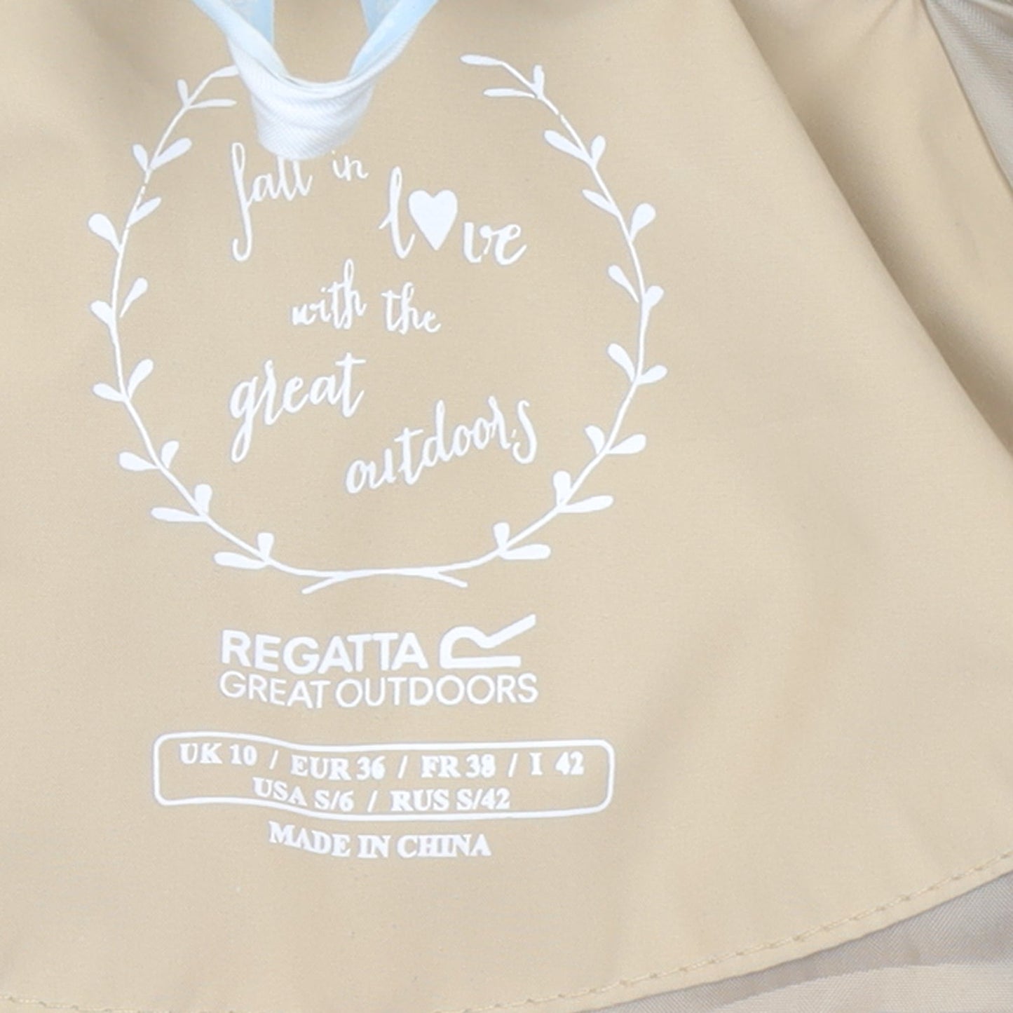 Womens UK Size 10 Regatta Beige Trench Coat